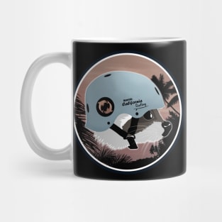 Surfing Raccoon Mug